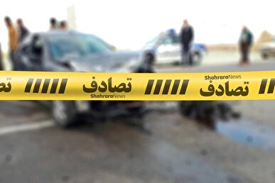برخورد مرگبار پژو پارس با گاردریل در بزرگراه همت