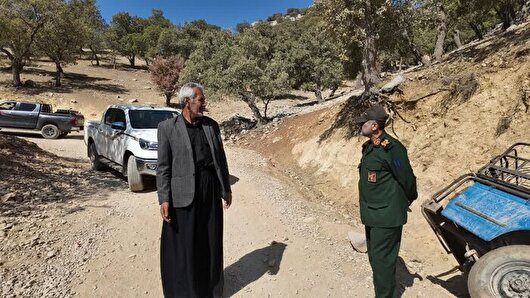 تیپ تکاور حضرت مهدی (عج) مسئول بازسازی جاده سخت گذر احمد فداله دزفول شد