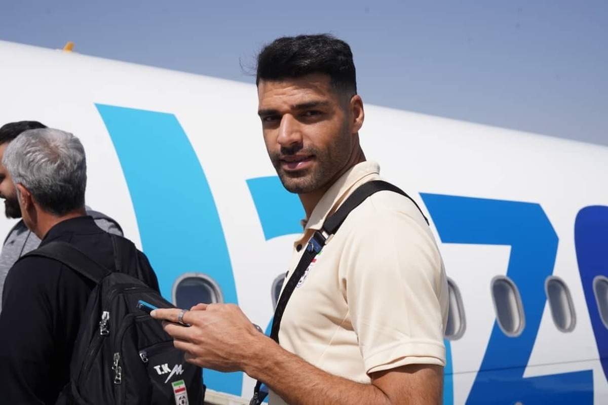 تیم ملی فوتبال عازم روسیه شد