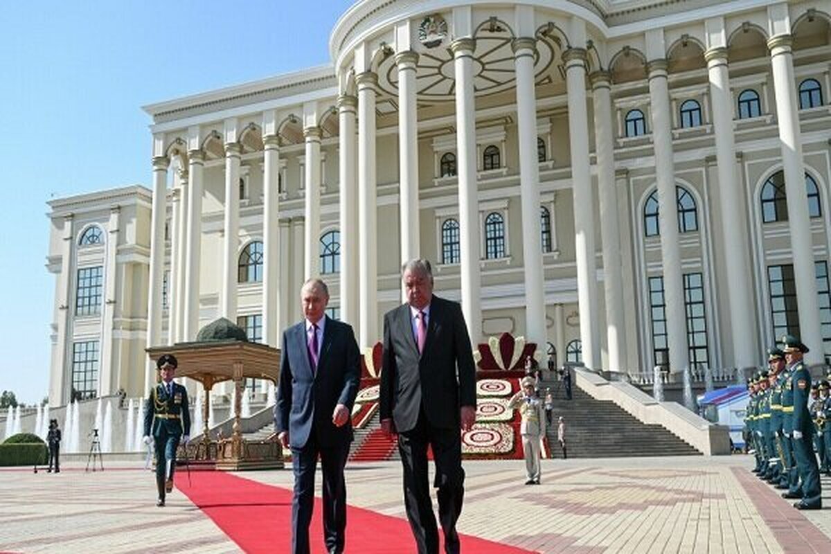 پوتین: روسیه و تاجیکستان در حوزه دفاعی و امنیتی همکاری می&zwnj;کنند