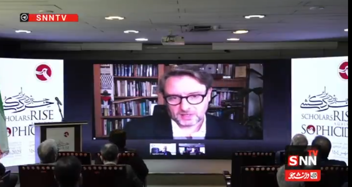 دیوید میلر: بحث خردکشی توسط صهیونیست&zwnj;ها در حال انجام است/ صهیونیست&zwnj;ها تمام کسانی را که از آنها انتقاد می&zwnj;کنند را حذف می&zwnj;کنند + فیلم