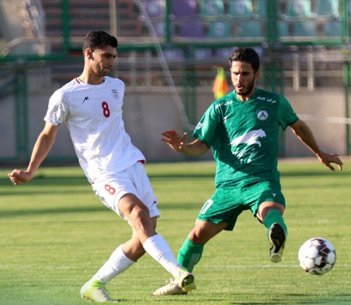 تساوی تیم ملی امید مقابل ذوب آهن در بازی دوستانه