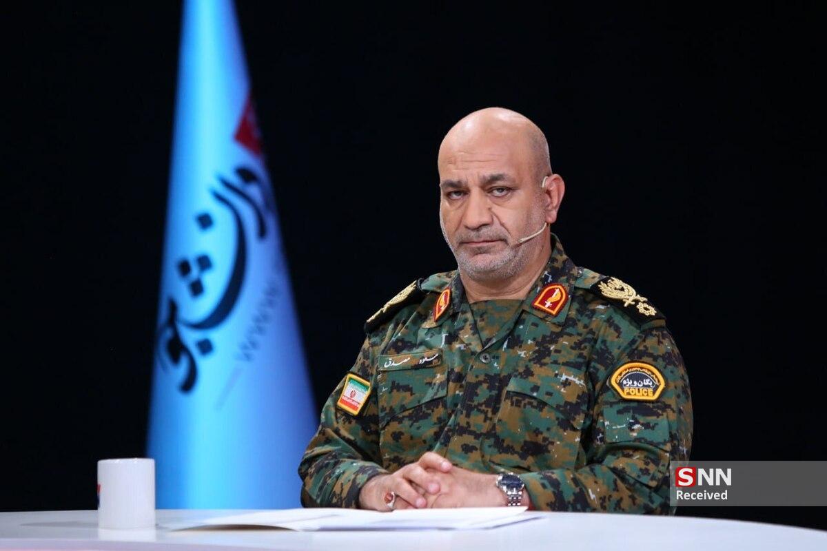 سردار مصدق: در ساختارهای عملیاتی یگان ویژه از سربازان استفاده نمی‎‌کنیم + فیلم