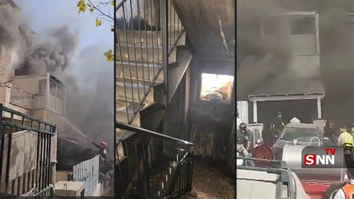 انفجار و آتش&zwnj;سوزی&zwnj;های سریالی در مناطق یهودیه و سامریه فلسطین اشغالی + فیلم