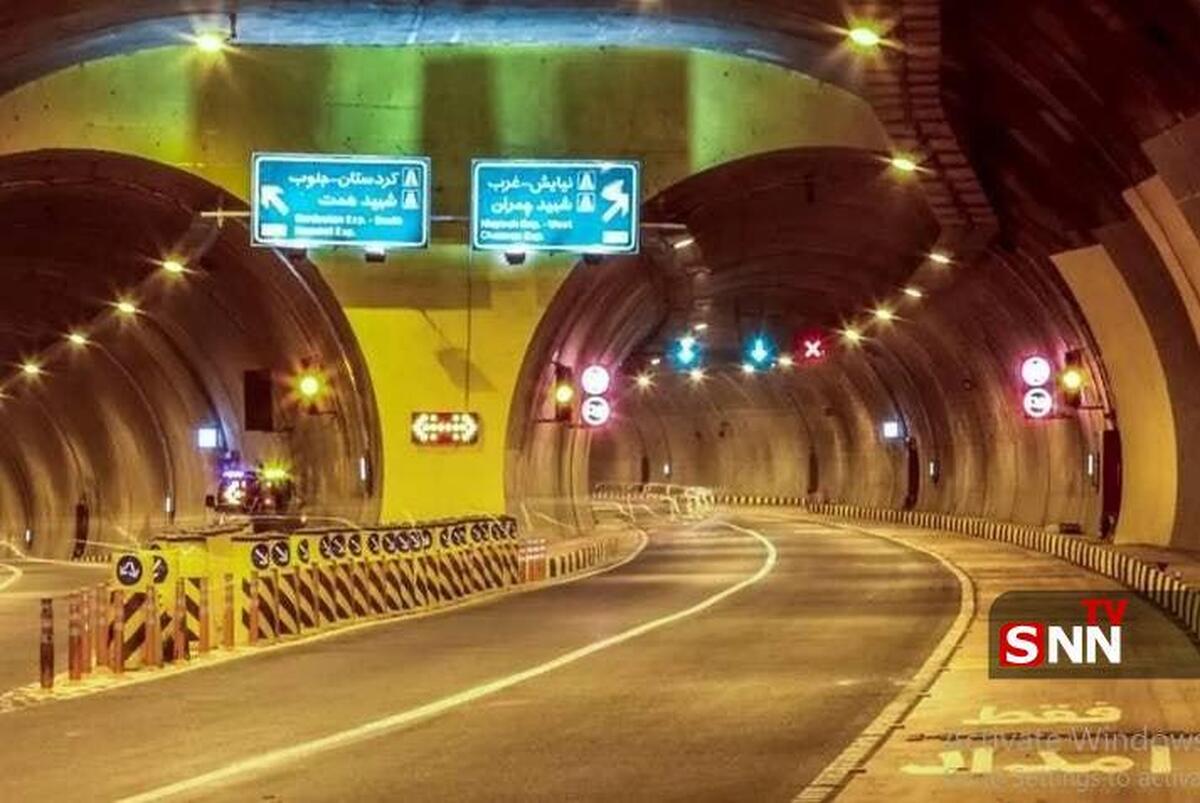 تونل نیایش و پل صدر امشب مسدود می‌شود