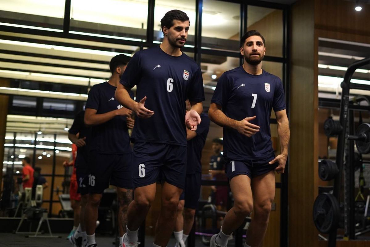 ریکاوری بازیکنان تیم ملی ایران در دبی قبل از بازی با تانزانیا