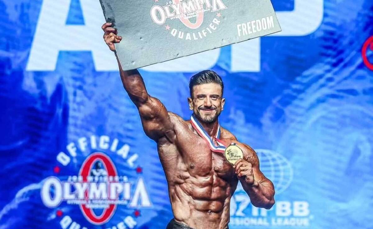 نمایش میثم اسکندری روی استیج مستر المپیا ۲۰۲۵/ کولاک کریس بامستد تبریزی در لاس وگاس