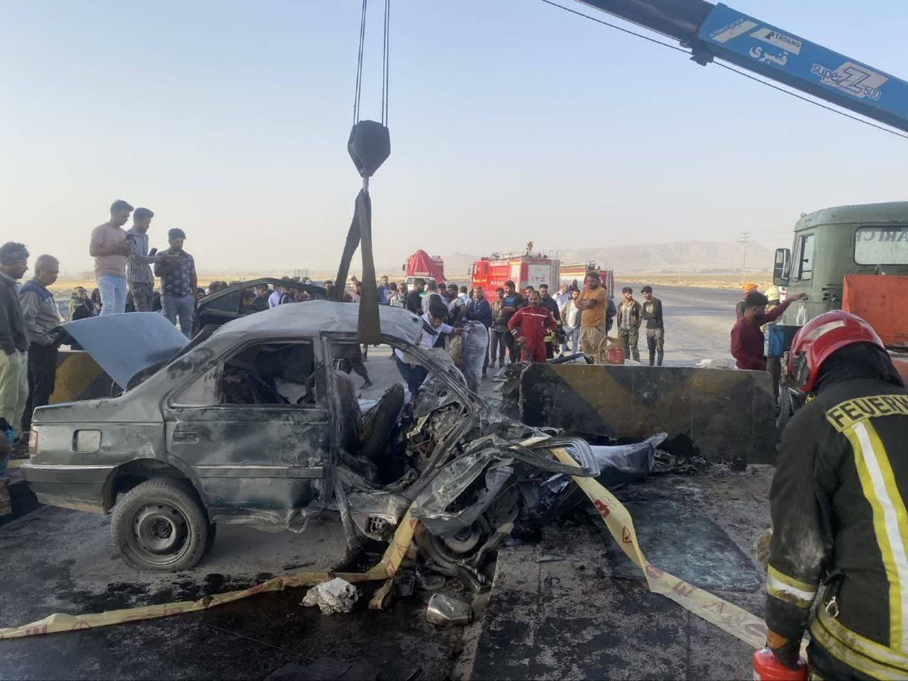 ۳ کشته و ۷ مصدوم درحادثه رانندگی در کنارگذر شمالی مشهد