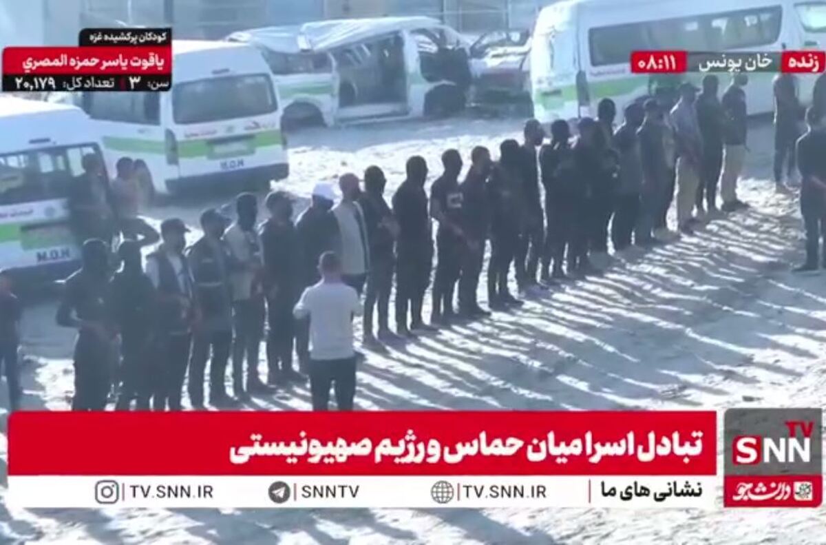 آغاز عملیات تبادل اسرا میان حماس و رژیم صهیونیستی + فیلم