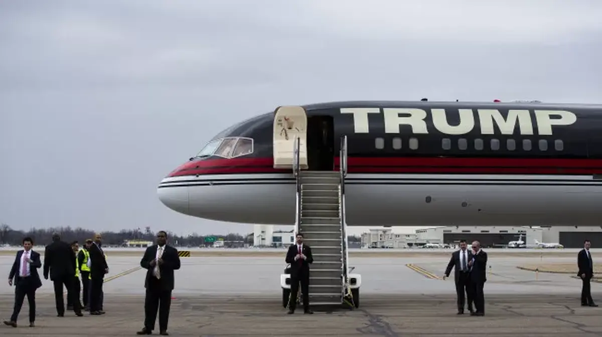 ترامپ وارد تل‌آویو شد + فیلم