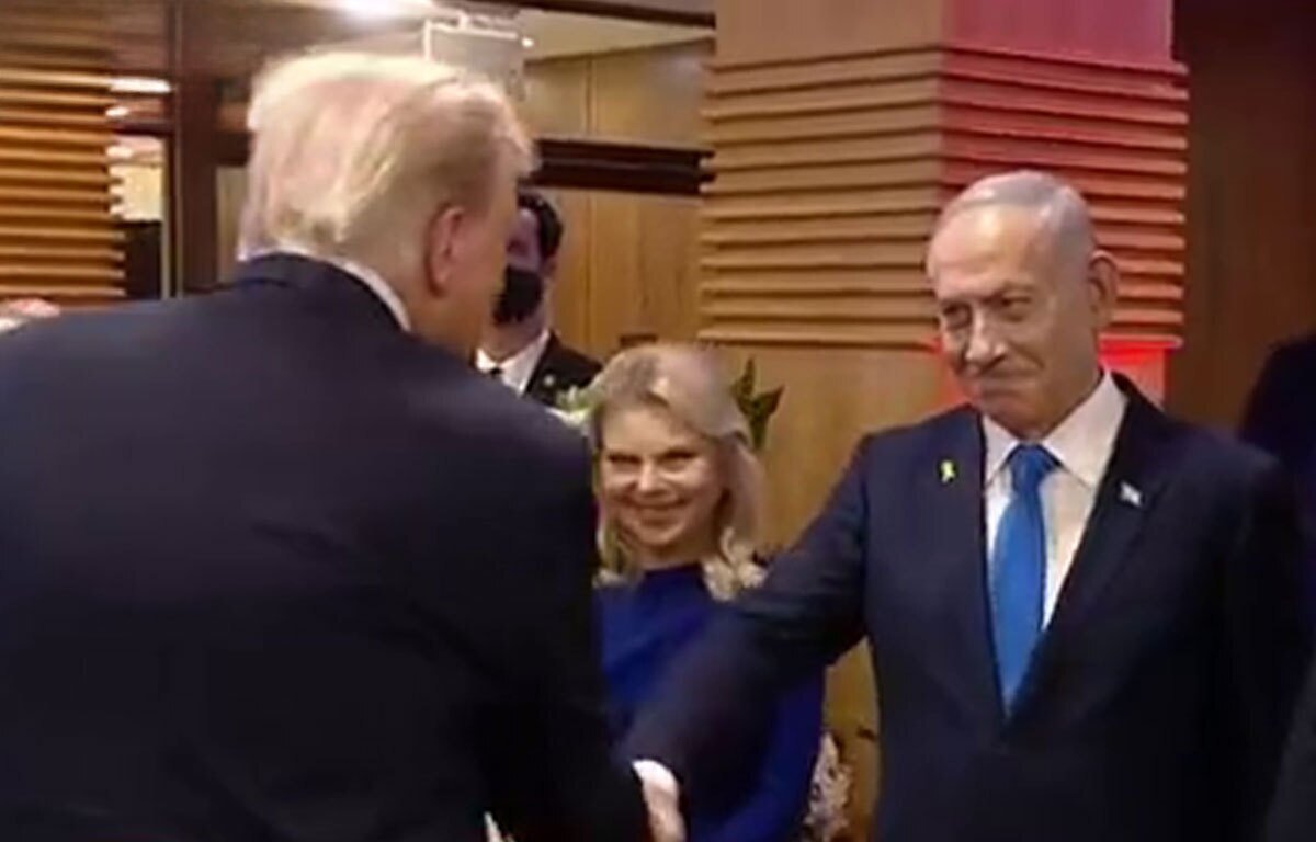 ترامپ وارد پارلمان رژیم صهیونیستی شد