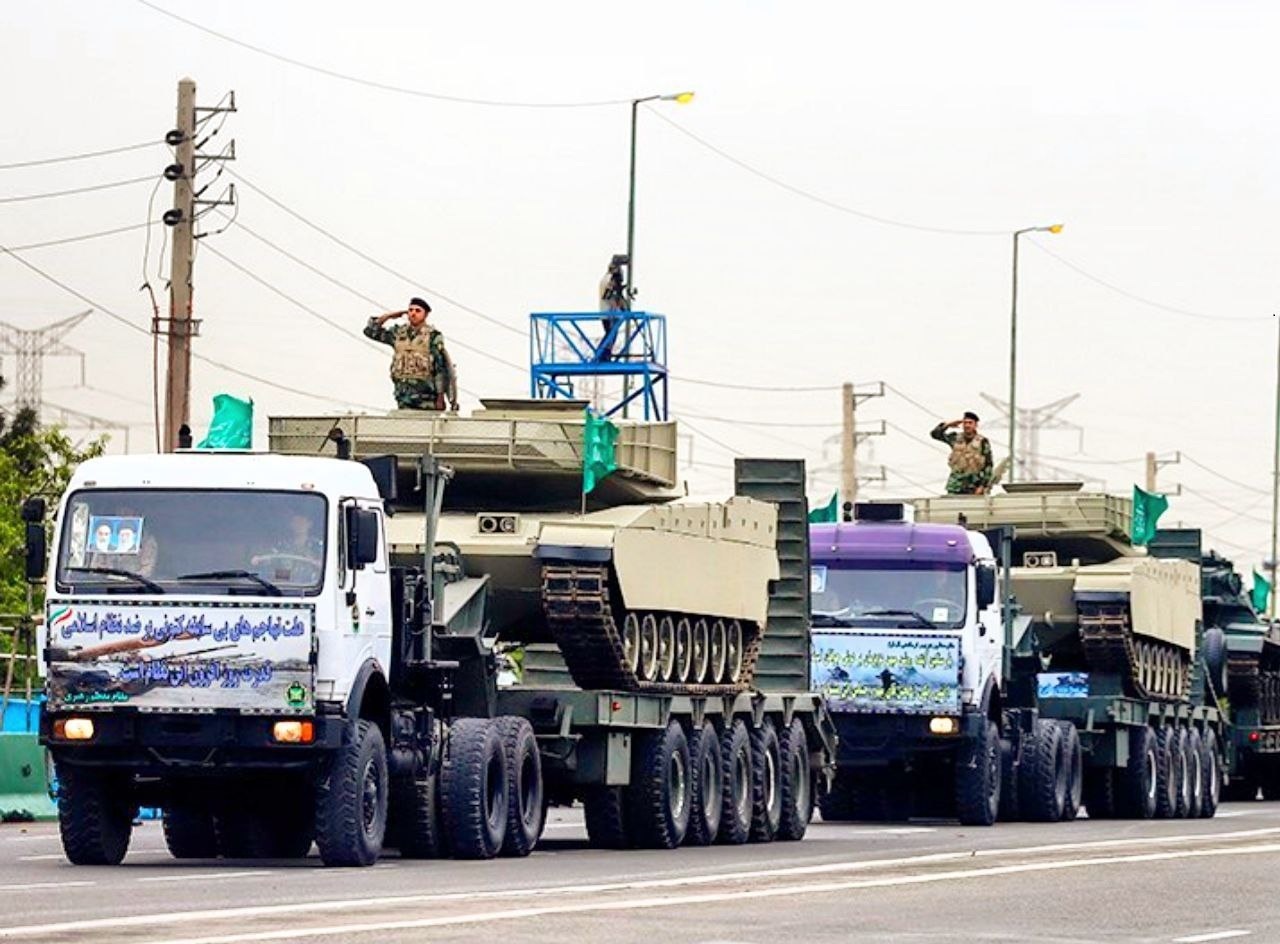 گزارش تصویری/ تانک ایرانی ذوالفقار 3 در مرحله تست عملیاتی