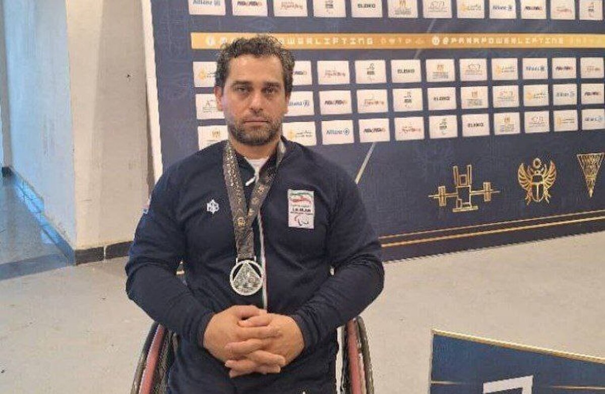 امیر جعفری مرد به مدال نقره دست یافت