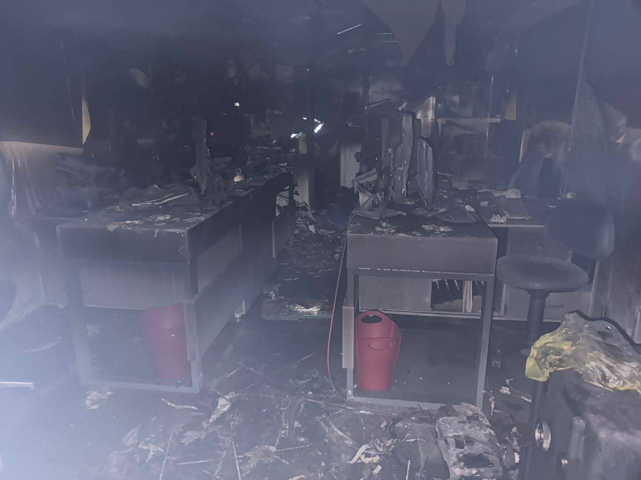 جزئیات حریق در یک مغازه و مهمانسرا در خیابان سعدی تهران