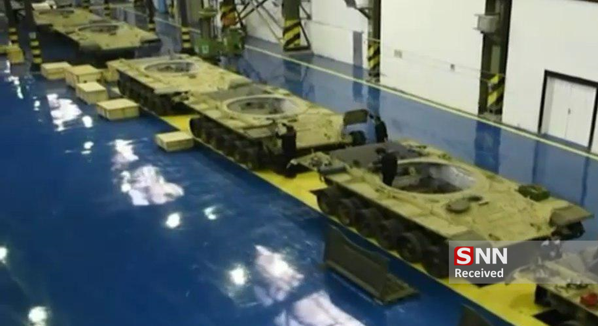 گزارش تصویری برجک پیشرفته تانک کرار پس از قالب گیری و ساخت در صنایع نظامی دورود لرستان!