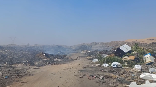 آقایان مسئول، محیط زیست جارمه را دریابید! / سایت زباله اندیمشک تهدیدی برای مردم و حیات وحش +فیلم