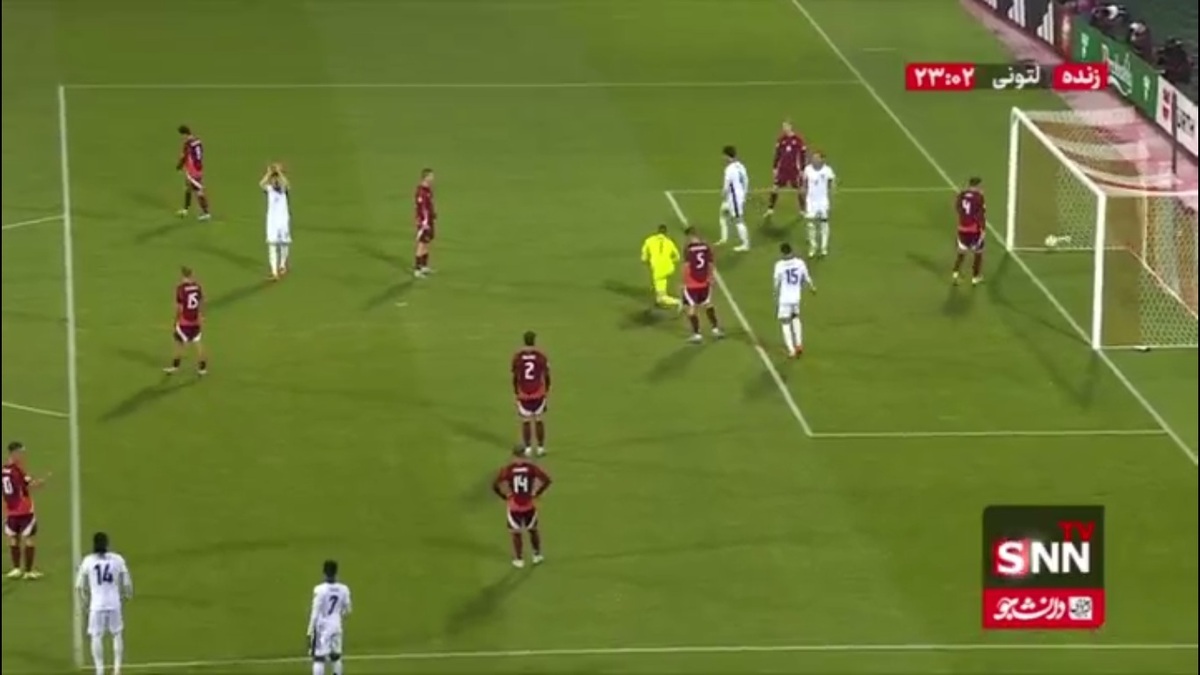 گل به خودی عجیب توسط تونیسوز در دقیقه 59