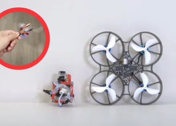 پهپاد مینیاتوری ۲۵ گرمی؛ فناوری پروازی که در قوطی جا می‌شود