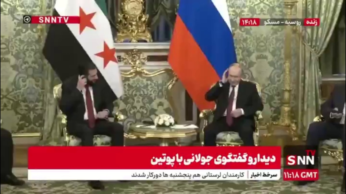 شوخی جولانی با مسیر طولانی پرواز دمشق به مسکو: مسیر طولانی را تا اینجا در راه بودیم که می&zwnj;شد کمی در راه ورزش کنیم تا برسیم