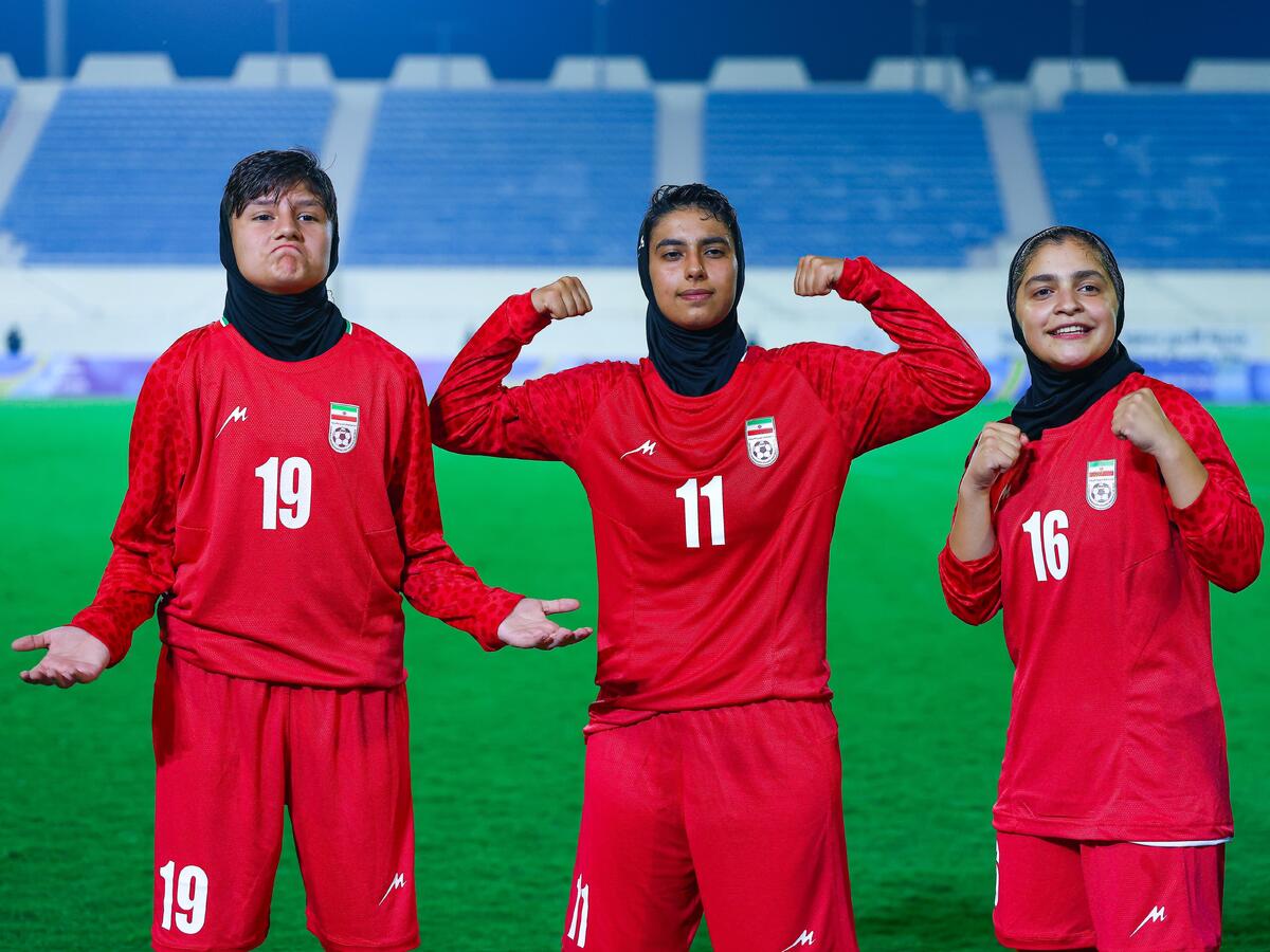 تیم ملی فوتبال دختران ایران کویت را گلباران کرد