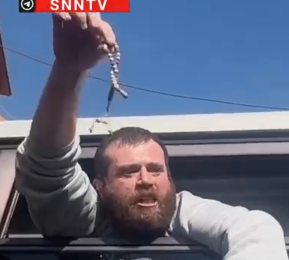 تسبیحی از نان شاهد ظلم های رژیم جنایتکار صهیونیستی + فیلم