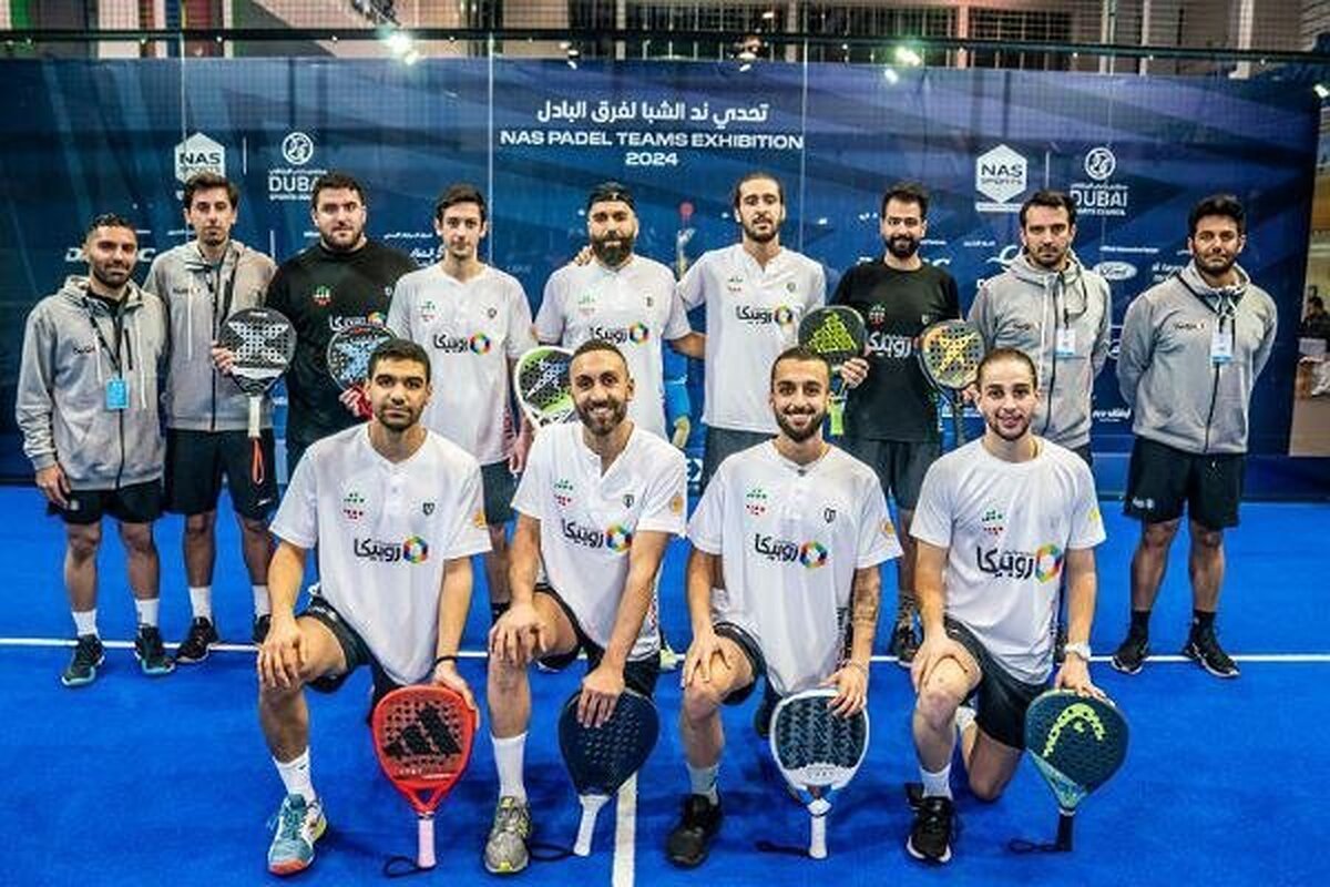 ترکیب تیم ملی پدل در مسابقات آسیایی قطر
