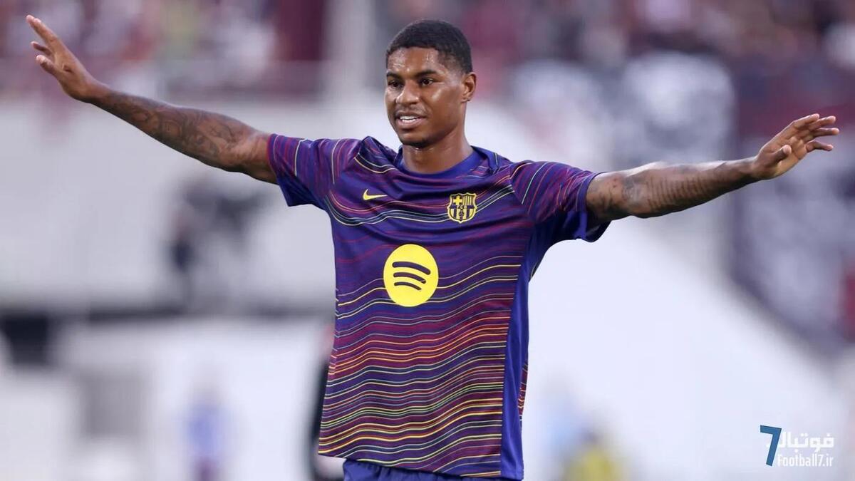 نه یامال، نه رافینیا، نه پدری، مارکوس رشفورد بهترین بازیکن بارسلونا شد