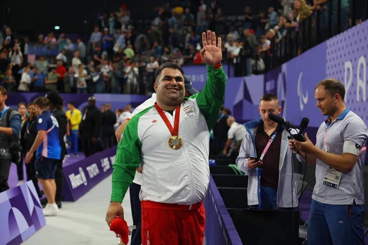 مدال طلا به هرکول ایرانی رسید + عکس