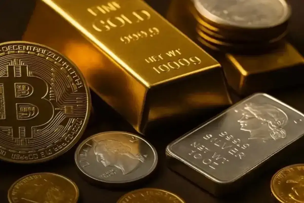 ریزش هم‌زمان طلا، نقره، نفت و بیت‌کوین در بازارهای جهانی