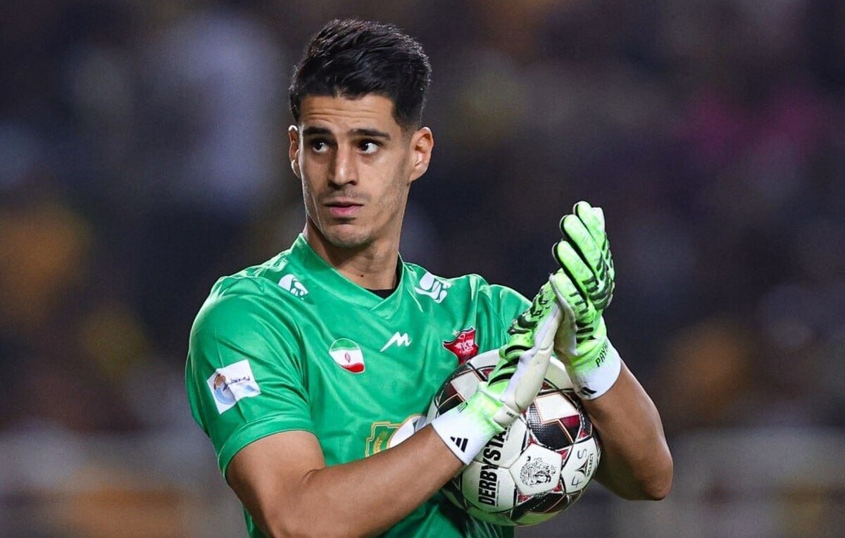 فیلم گل اول خیبر خرم آباد به پرسپولیس با لایی به پیام نیازمند