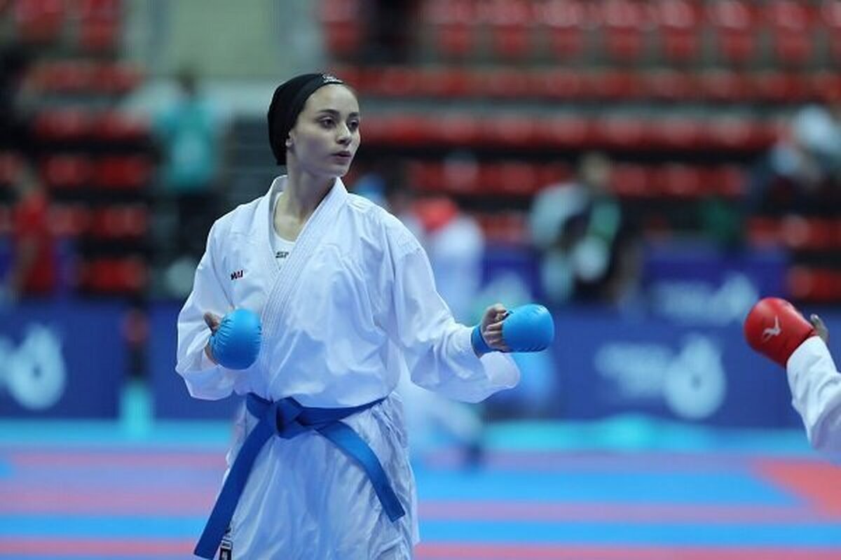 کسب سهمیه مسابقات جهانی کاراته در بخش بانوان
