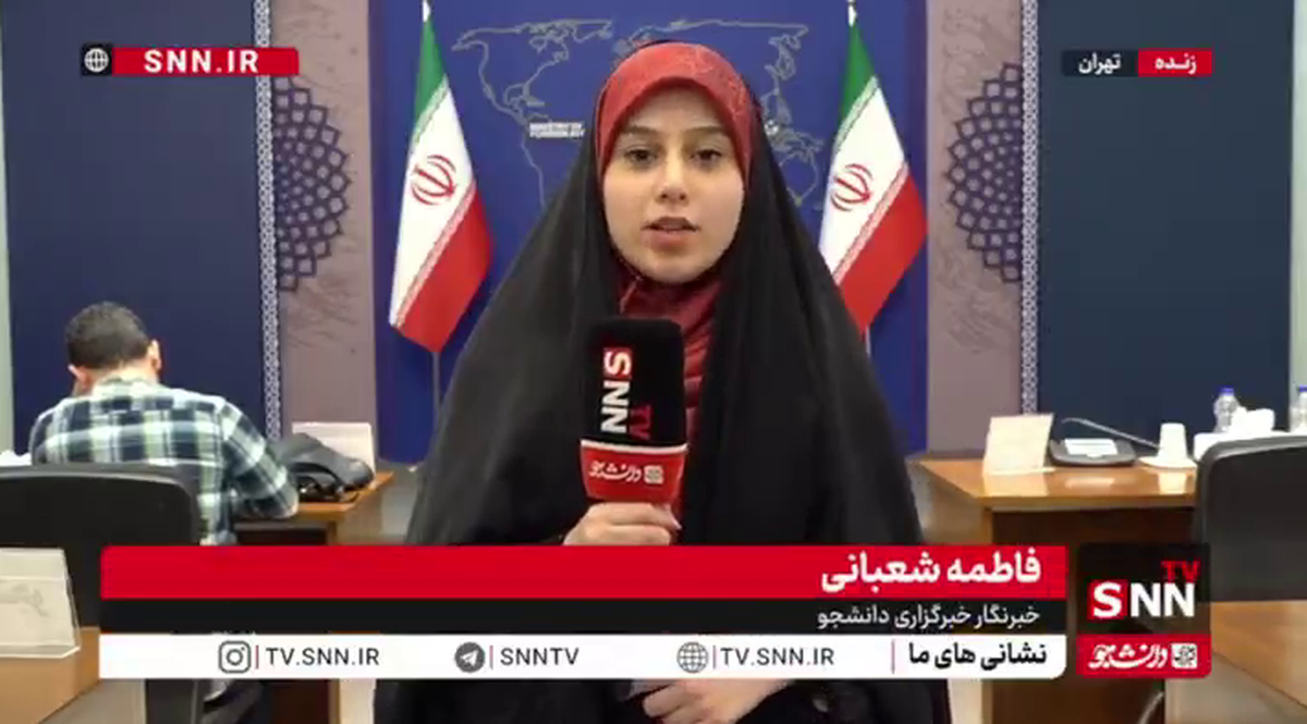 بقایی: مهم‌ترین مسئله منطقه همچنان فلسطین است / تماس‌ها با آمریکا ادامه دارد، اما مذاکره نیست + فیلم