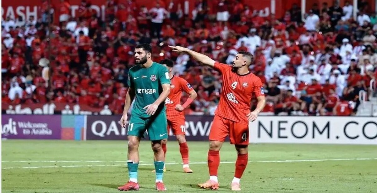 فیلم خلاصه نیمه اول بازی تراکتور و الشارجه + فیلم