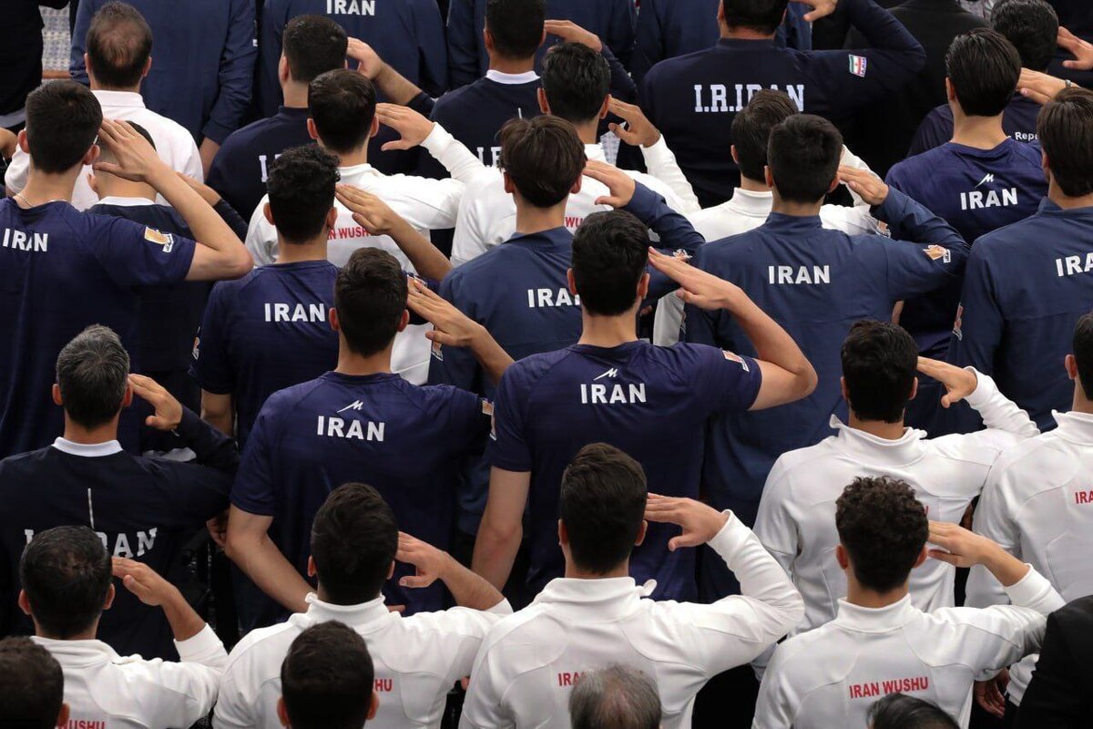 سلام نظامی ورزشکاران در دیدار امروز با رهبر انقلاب + عکس