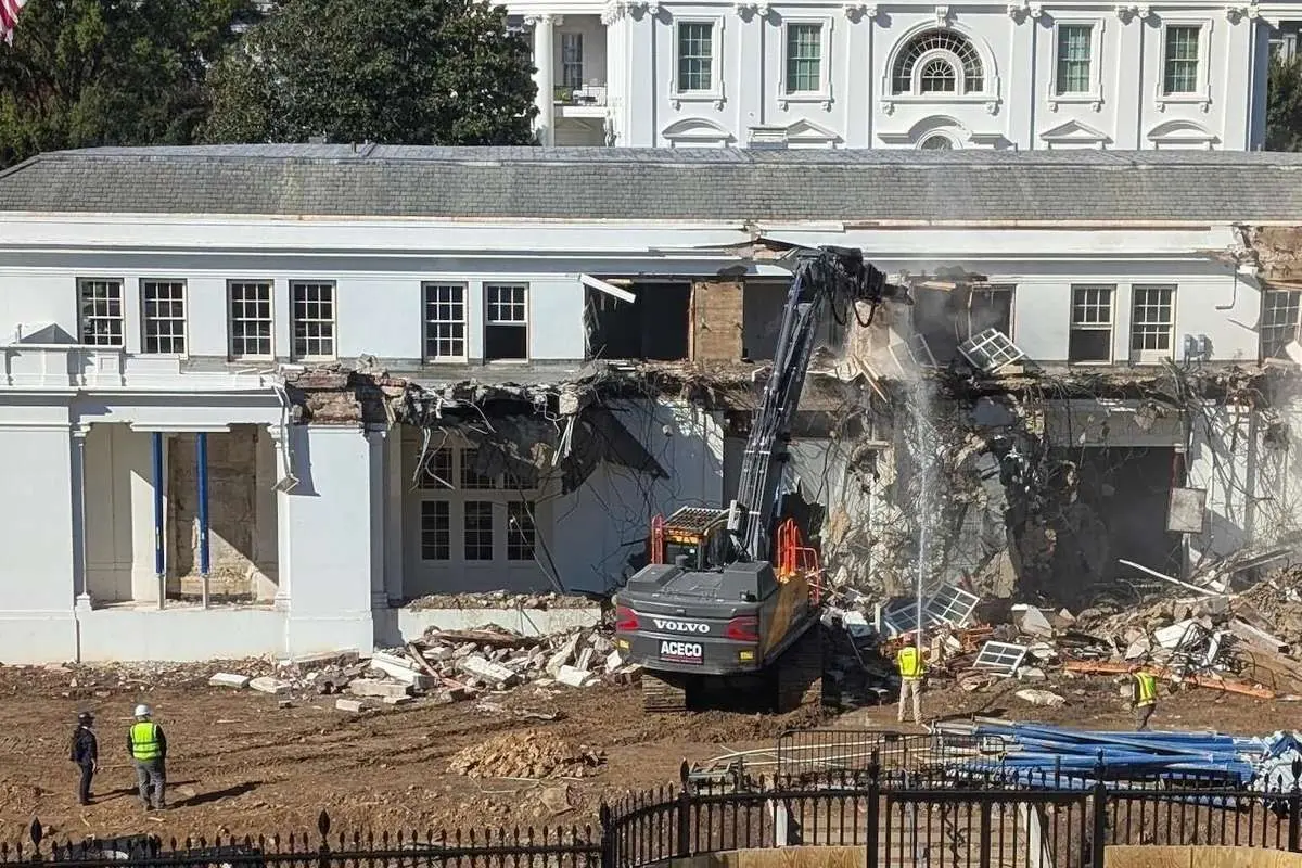 همه چیز درباره تالار رقص ۲۰۰ میلیون دلاری ترامپ در کاخ سفید