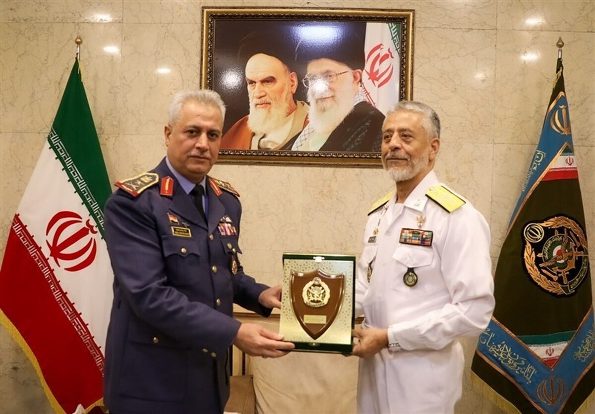 حضور رئیس دانشگاه دفاع ملی عراق در ستاد فرماندهی کل ارتش