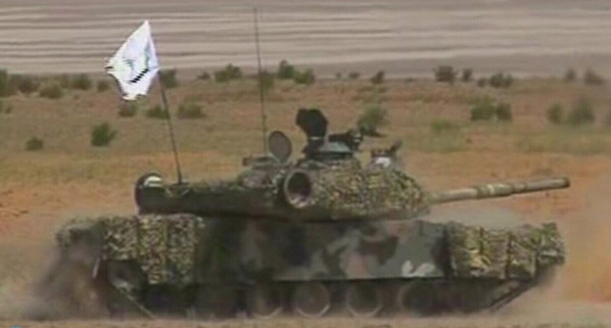 گزارش تصویری تانک ایرانی ذوالفقار 3 در مرحله تست عملیاتی