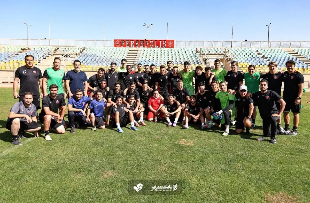برگزاری تمرین پرسپولیس با حضور مهمان ویژه