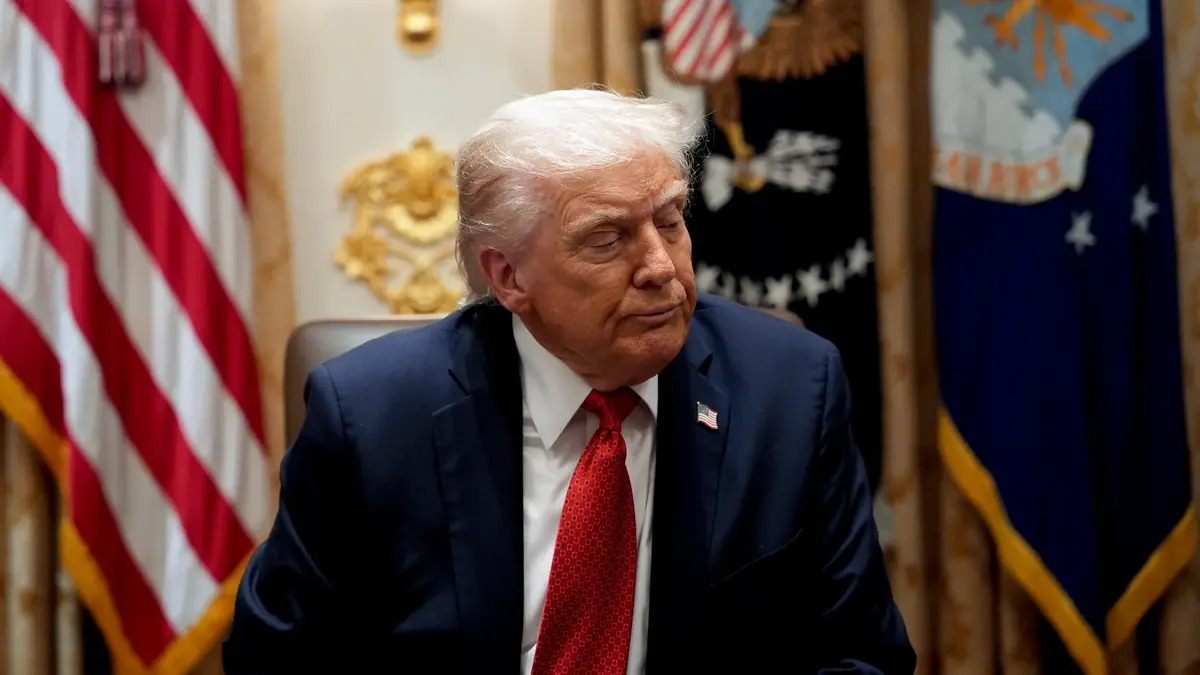 ترامپ: مخالفانم چپ و دیوانه هستند/ برای سالن رقص خیلی هزینه کردیم+ فیلم