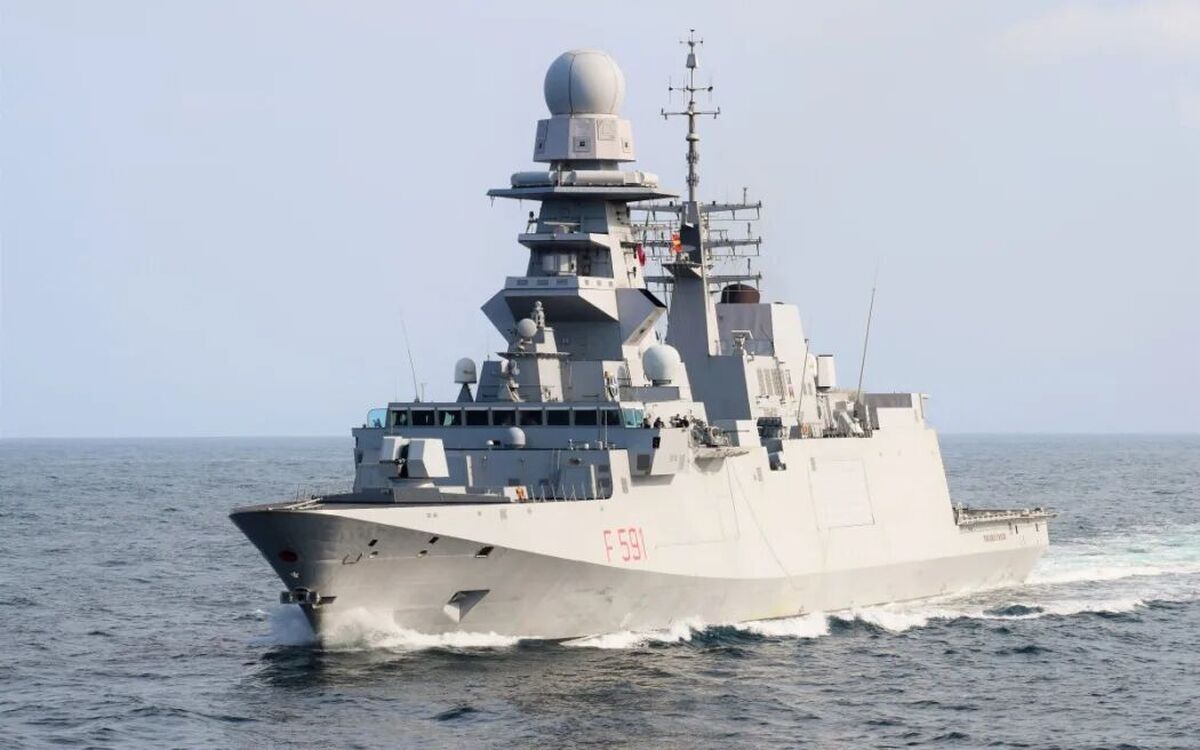 اعزام دومین کشتی نیروی دریایی ایتالیا برای حمایت از ناوگان کمک رسانی غزه