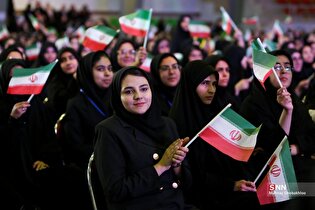 آیین استقبال از نو دانشجو معلمان در دانشگاه فرهنگیان