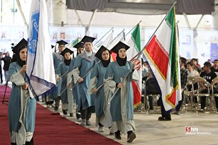 مراسم استقبال از ۴ هزار دانشجویی جدید الورود دانشگاه تهران