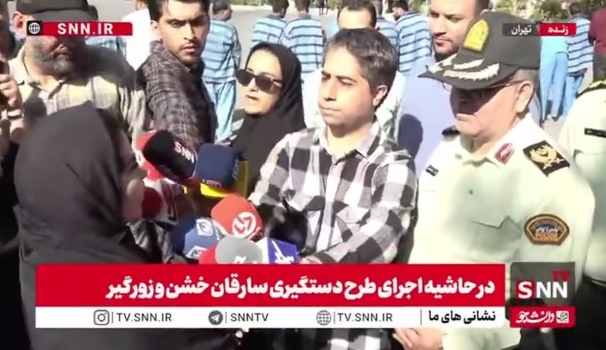 سرقت موبایل یک خانم در اتوبان امام علی توسط سارقان خشن