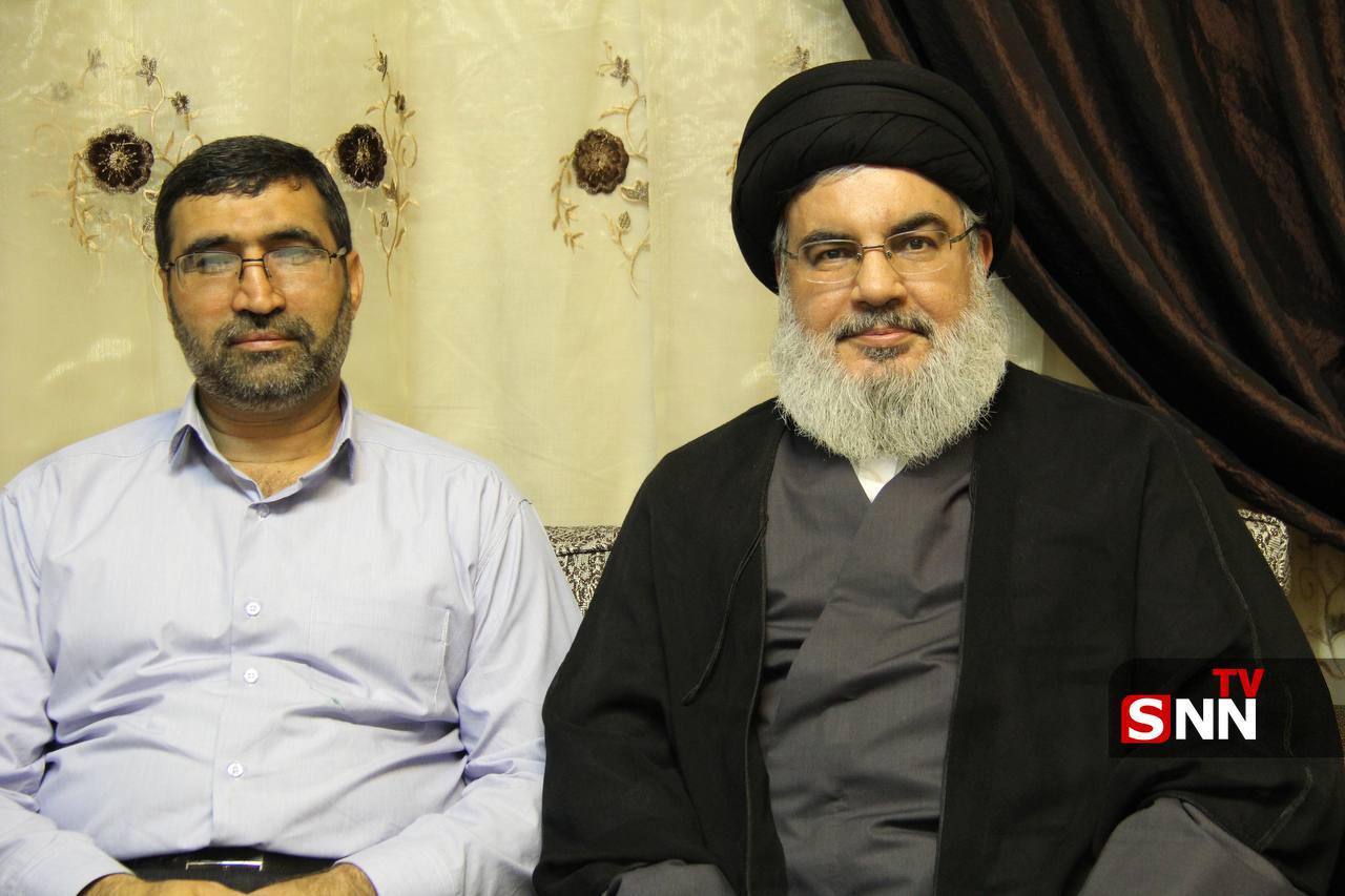 تصویری دیده&zwnj;نشده از فرمانده یگان موشکی هوافضای سپاه پاسداران و شهید نصرالله