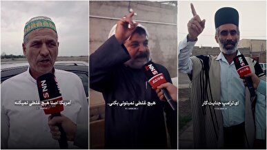 پیام قاطع مردم ایران به رئیس جمهور آمریکا: ترامپ بزرگتر از دهنت حرف نزن!