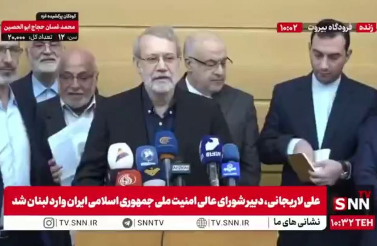 لاریجانی: برای همه روشن شده که رژیم صهیونیستی به هیچ کشوری رحم نمی‌کند/ حادثه قطر این را به خوبی نشان داد + فیلم