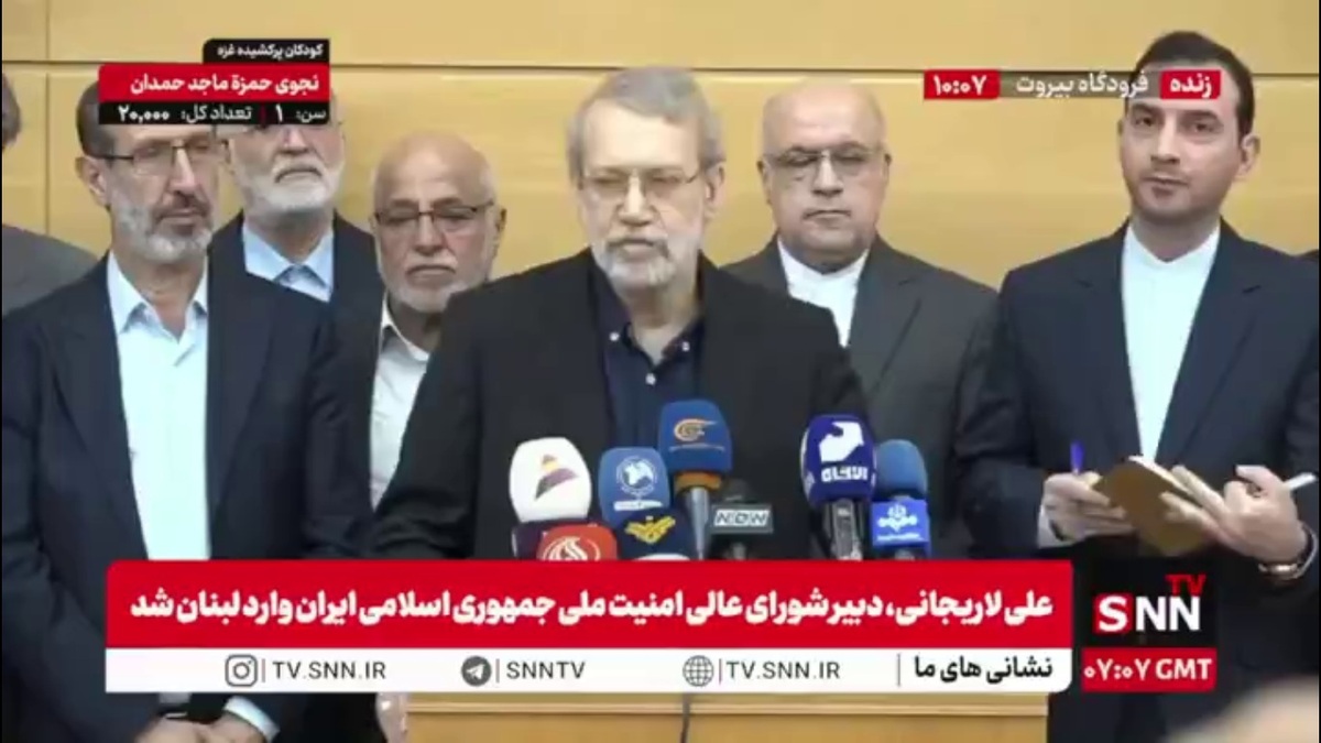 لاریجانی: لبنان کشور کوچکی است اما ملتی قوی دارد/ مقاومت زاده ملت لبنان بوده و مایه افتخار برای همه جهان اسلام است