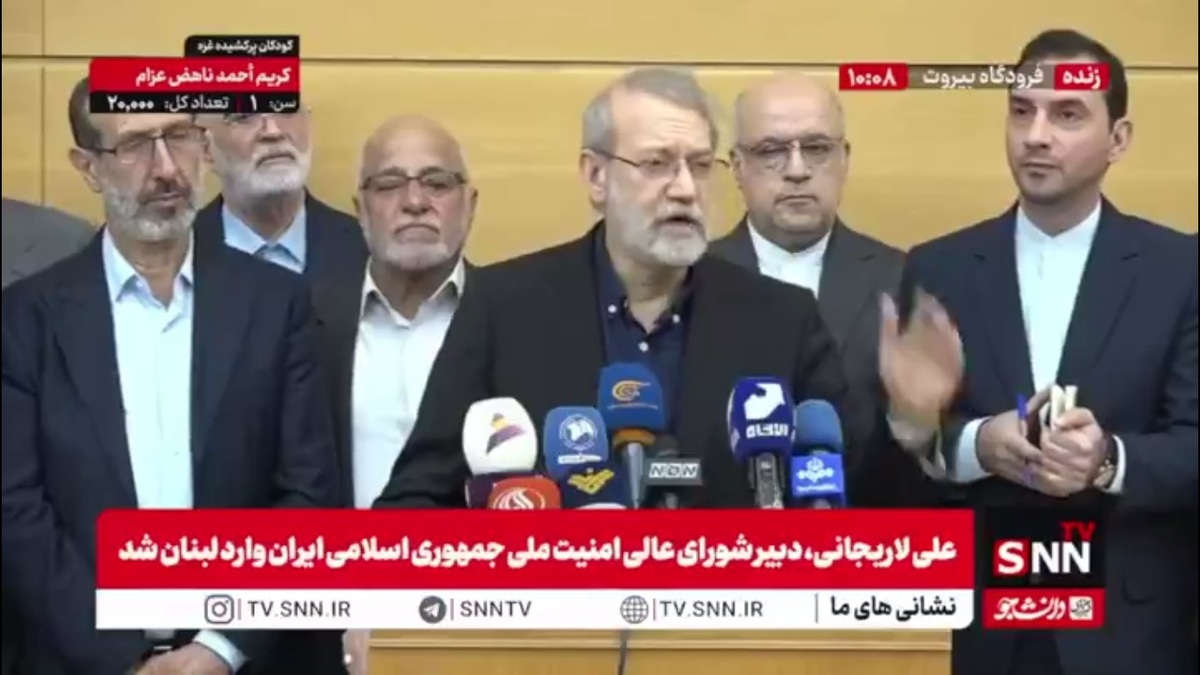 لاریجانی: ما به آینده منطقه امیدواریم/ بیداری و هوشیاری در منطقه رو به افزایش است