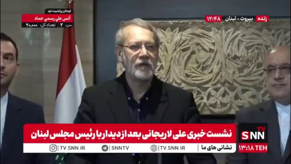 لاریجانی: رکن سفر من به لبنان شرکت در مراسم بزرگداشت بزرگان مقاومت است