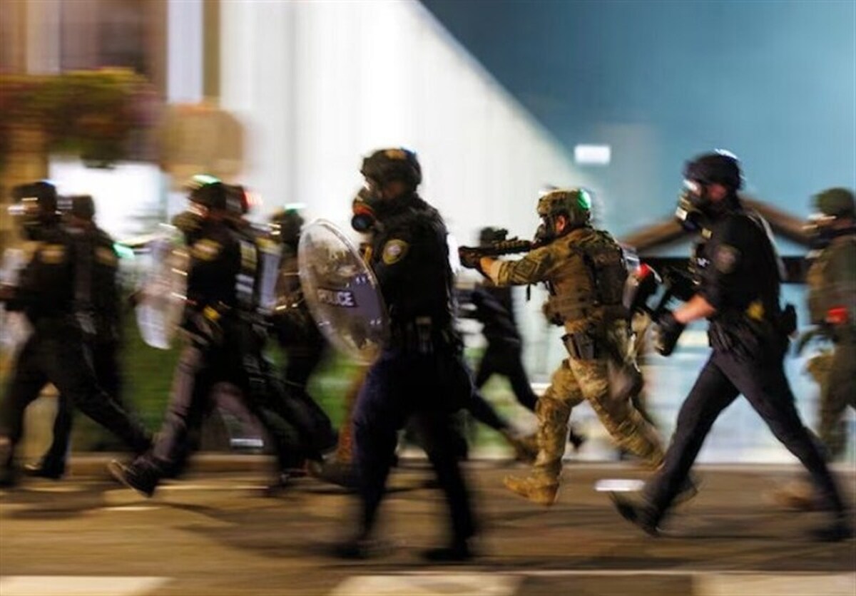 دستور ترامپ برای اعزام نیرو‌های ارتش به پورتلند